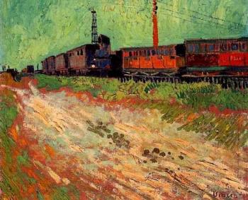 Vincent Van Gogh : Railway Carriages